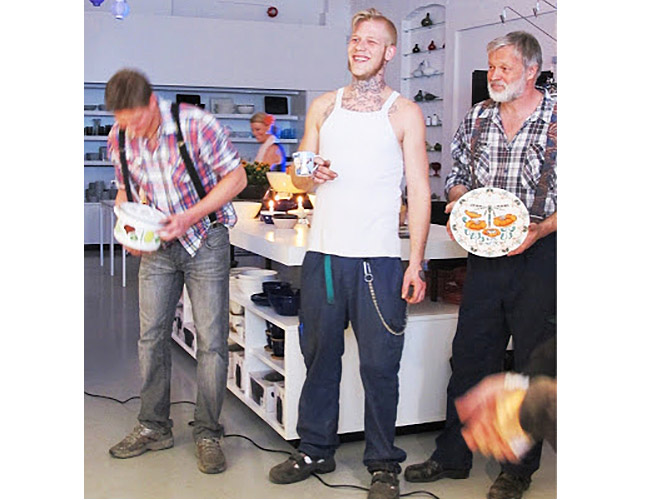 Når kjøkkenutstyr blir catwalk mote. helleskitchen