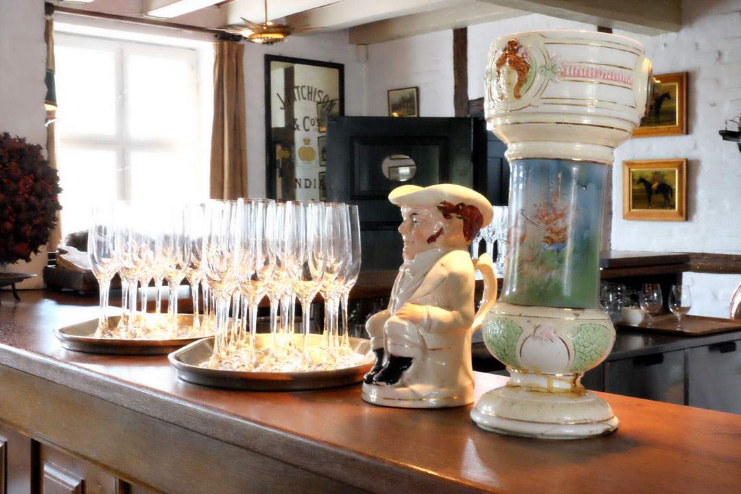 Ingen kro uten bar.