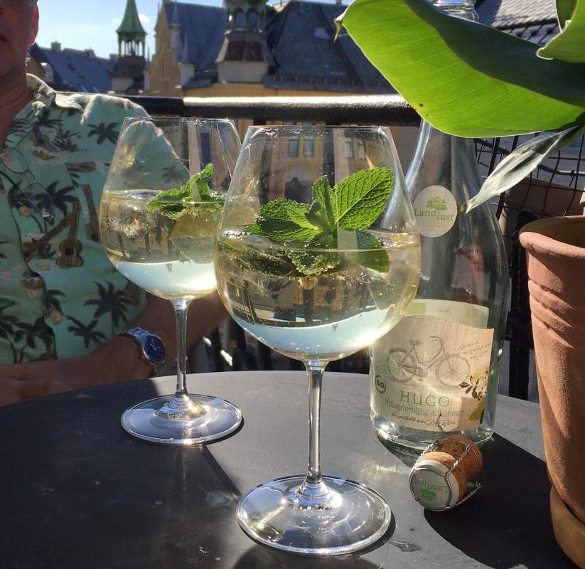 Perfekt i solen.