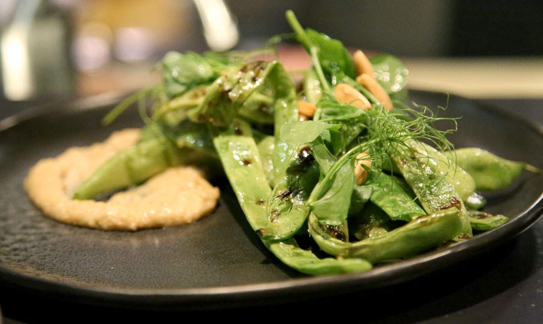Grillet salat på Firedoor.