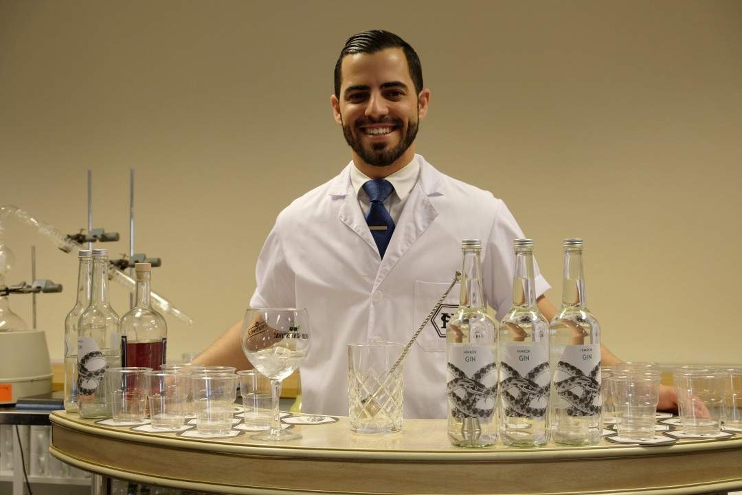 Norges beste bartender, Antonio fra Himkk. Alltid like blid.