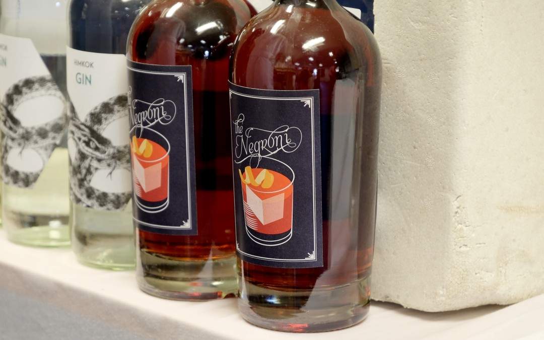 Himkoks egen Negronimiks. Skummelt god.