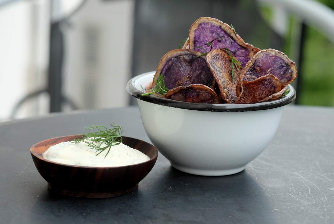 Chips og dipp!