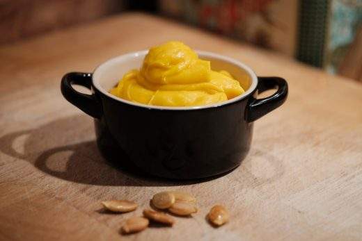 Enkel gresskarpuré
