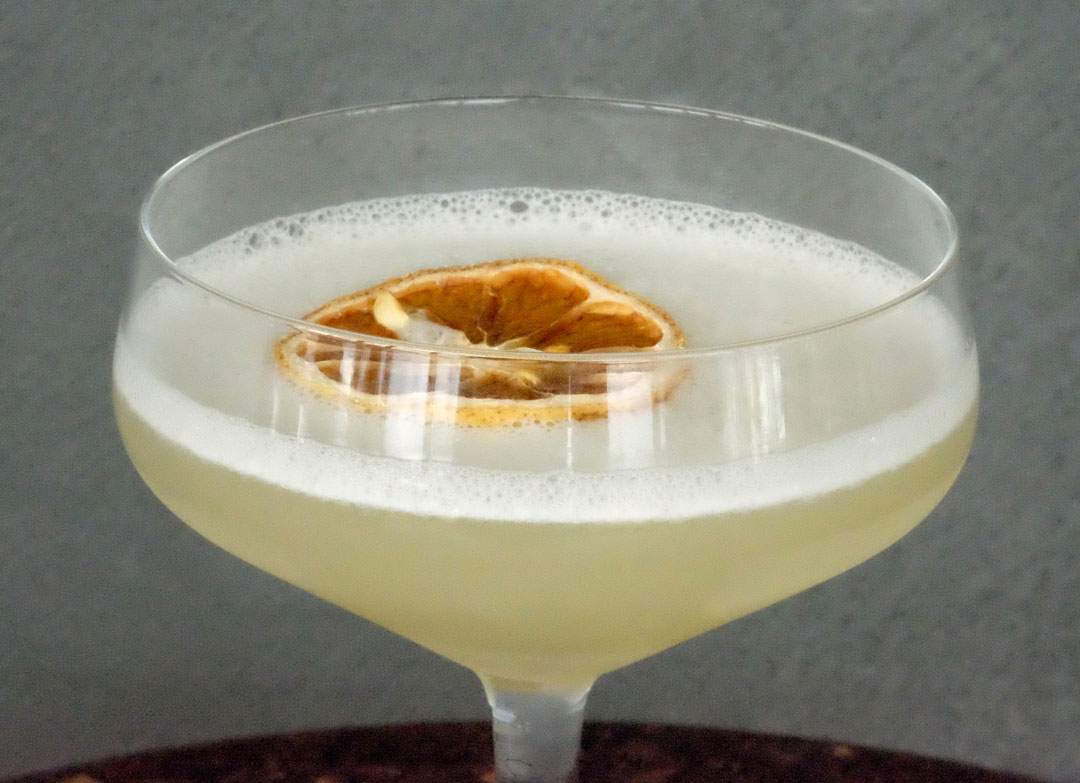 Gimlet-variant med Yuzu sake.