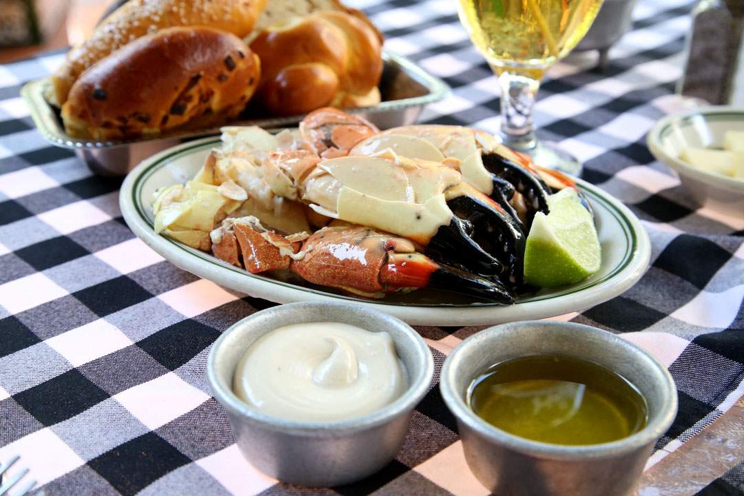 Stone Crab på Joe's Stone Crab i Miami. Oh Lykke!