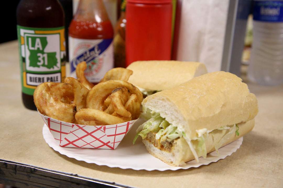 Po-boys på Domilise's. Foto: Helle Øder Valebrokk.
