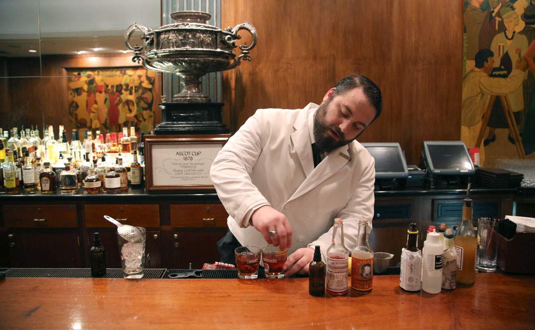 The Sazerac Bar. Foto: Erik Valebrokk