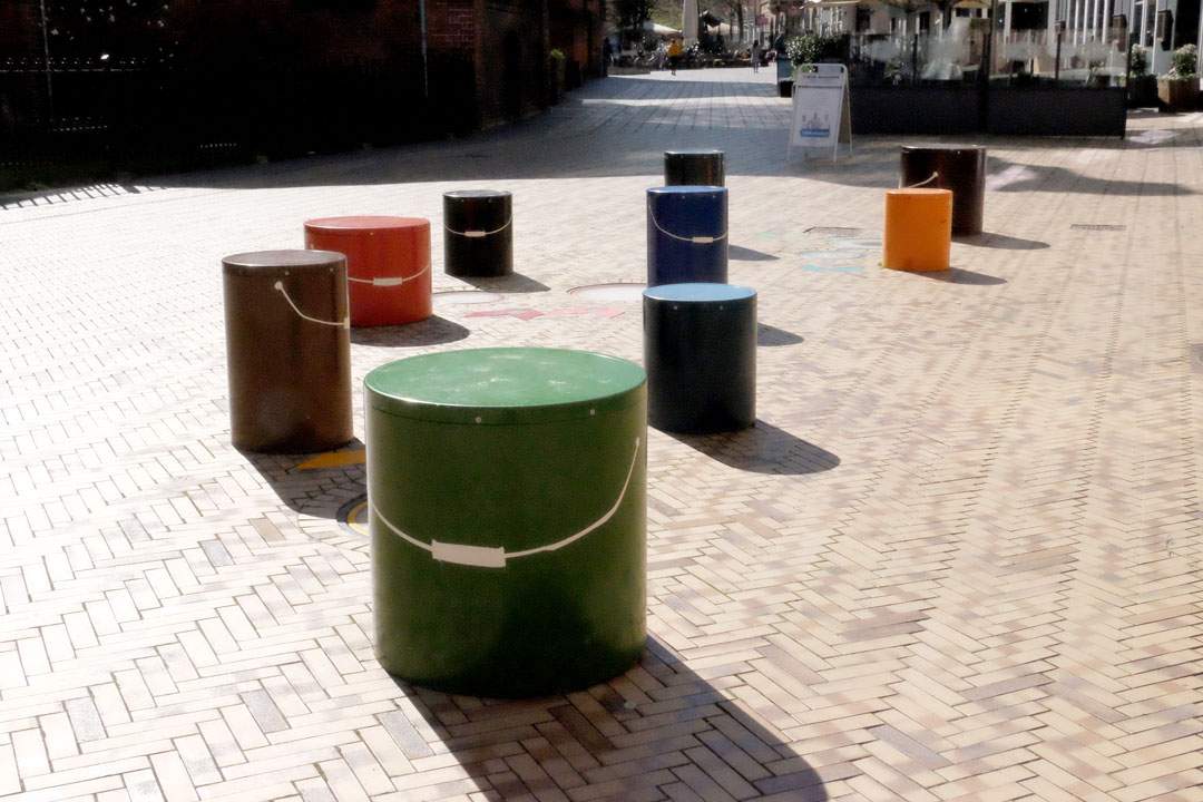 Gatekunst i Odense.
