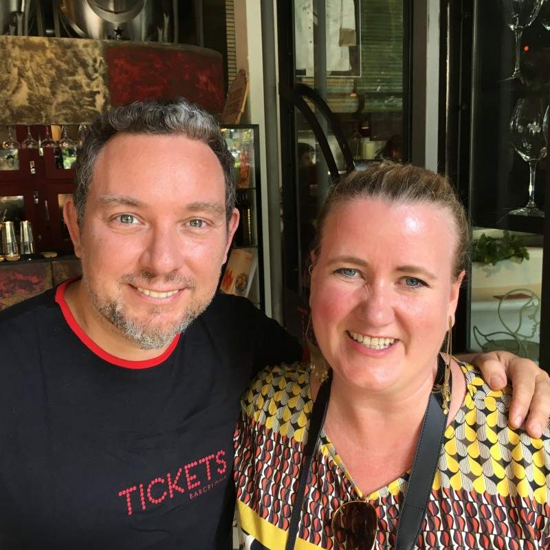 Meg og Albert Adrià på Tickets.