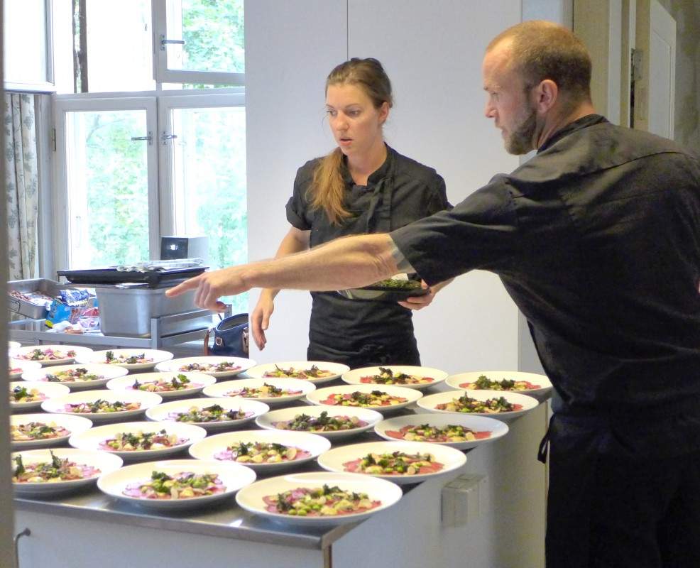 Urban Eatery på plass på kjøkkenet. For en mat de lagde!