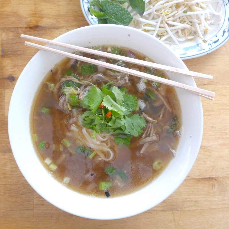 Vietnamesisk Pho.