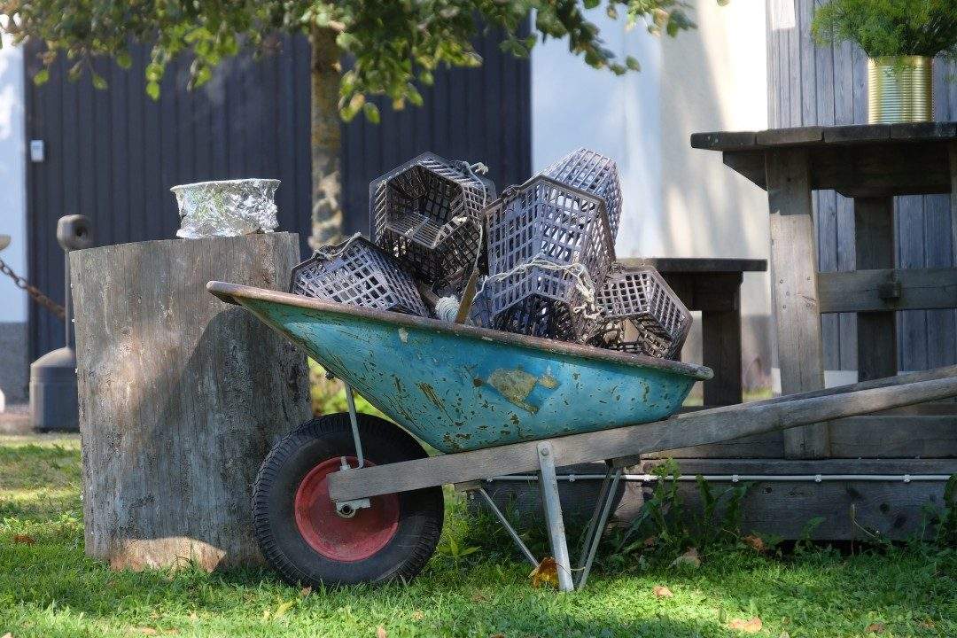Disse teinene skal fylles med fisk.