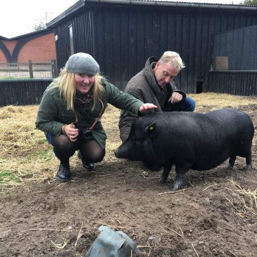 Meg og Dagmar.