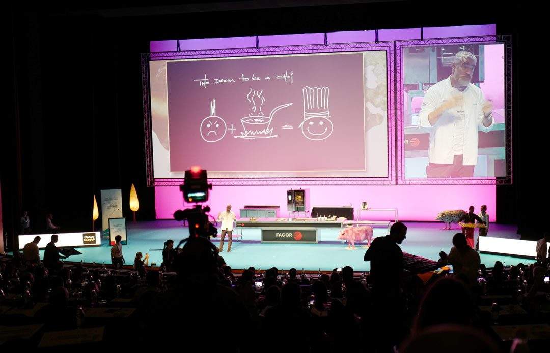 Fra Alex' fordrat under årets Gastronomika i San Sebastian.
