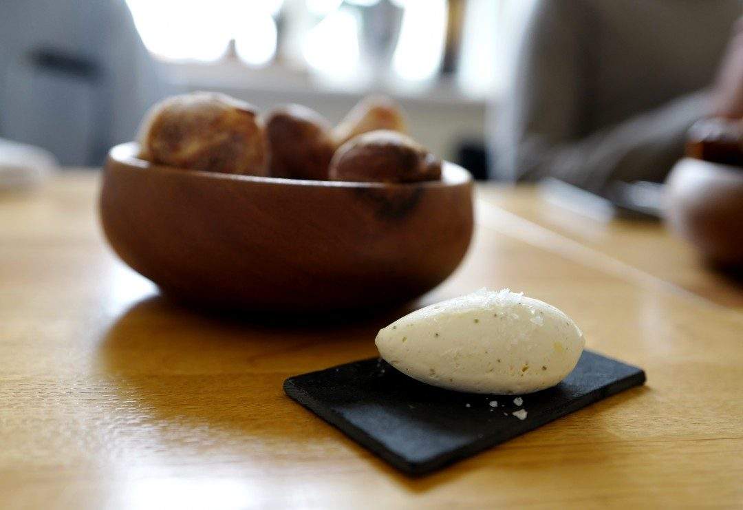 Lakrismør på Huset Blom.